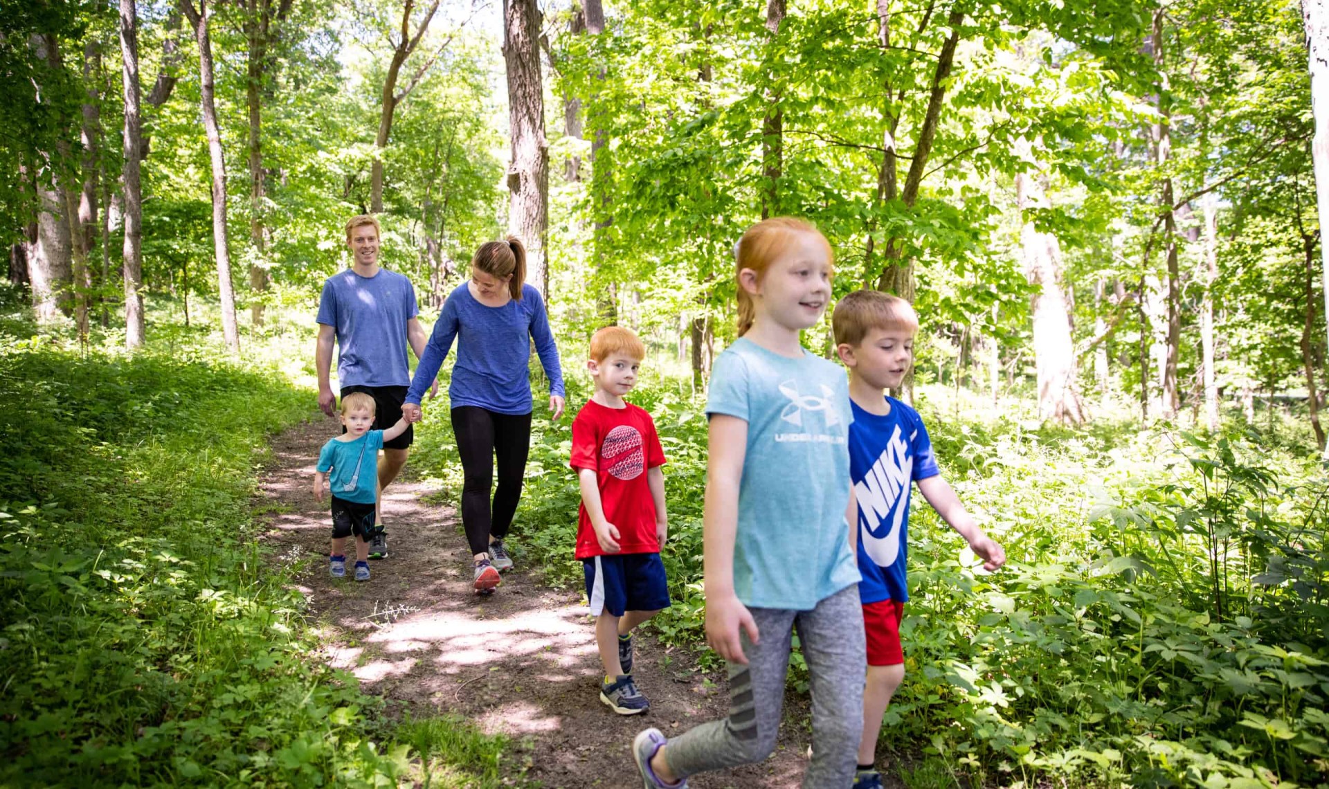 Rasmussen Family Walking